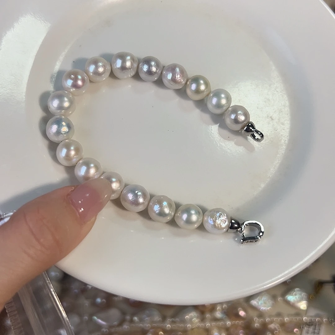 用***7淡水珍珠天然淡水珍珠合金