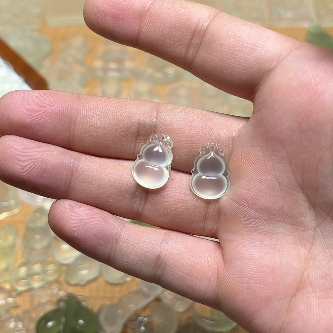 ✧***真蛇纹石玉银S925镶嵌颈饰