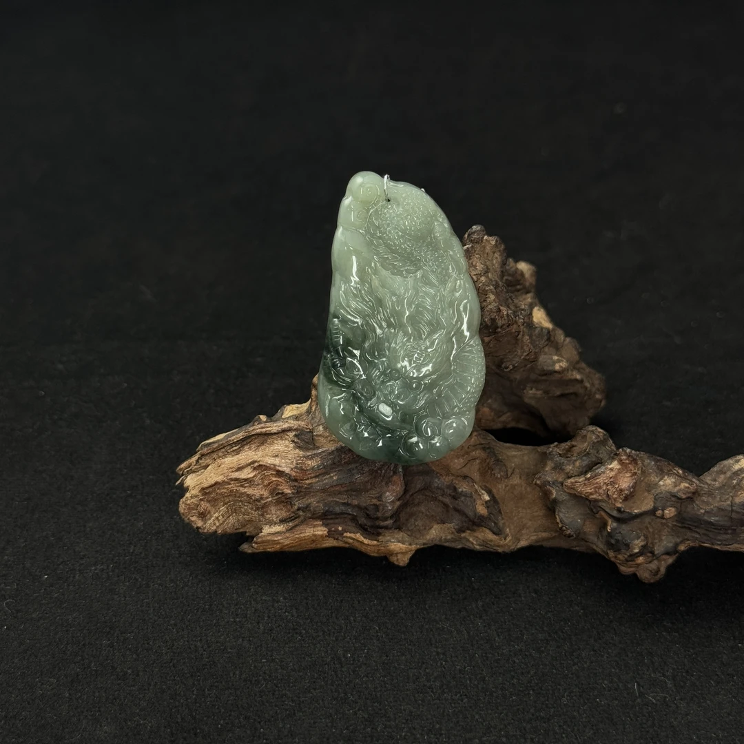 【诚翠拍品第一百二十期午】翡翠74吊坠AL11007