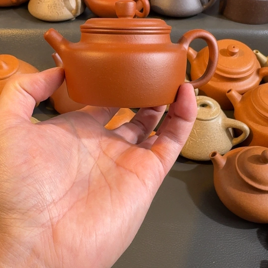 爱***球茶壶紫砂全手工制作德中壶壶