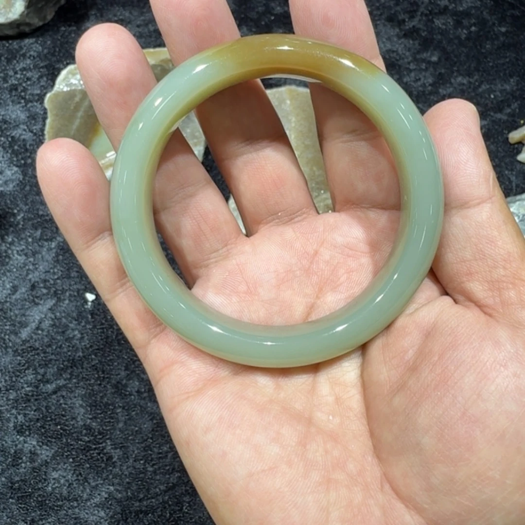 用***0且末料盆景石手镯