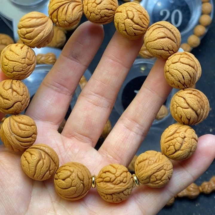 吊坠桃核秦岭龙纹桃核17尺寸