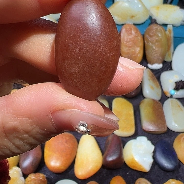 和田玉未镶嵌吊坠(不含链)