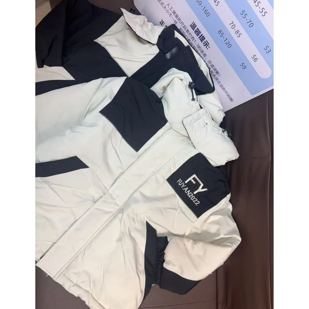 男女童加绒派克服儿童冬季保暖冲锋衣休闲中大童加厚棉服外套上衣