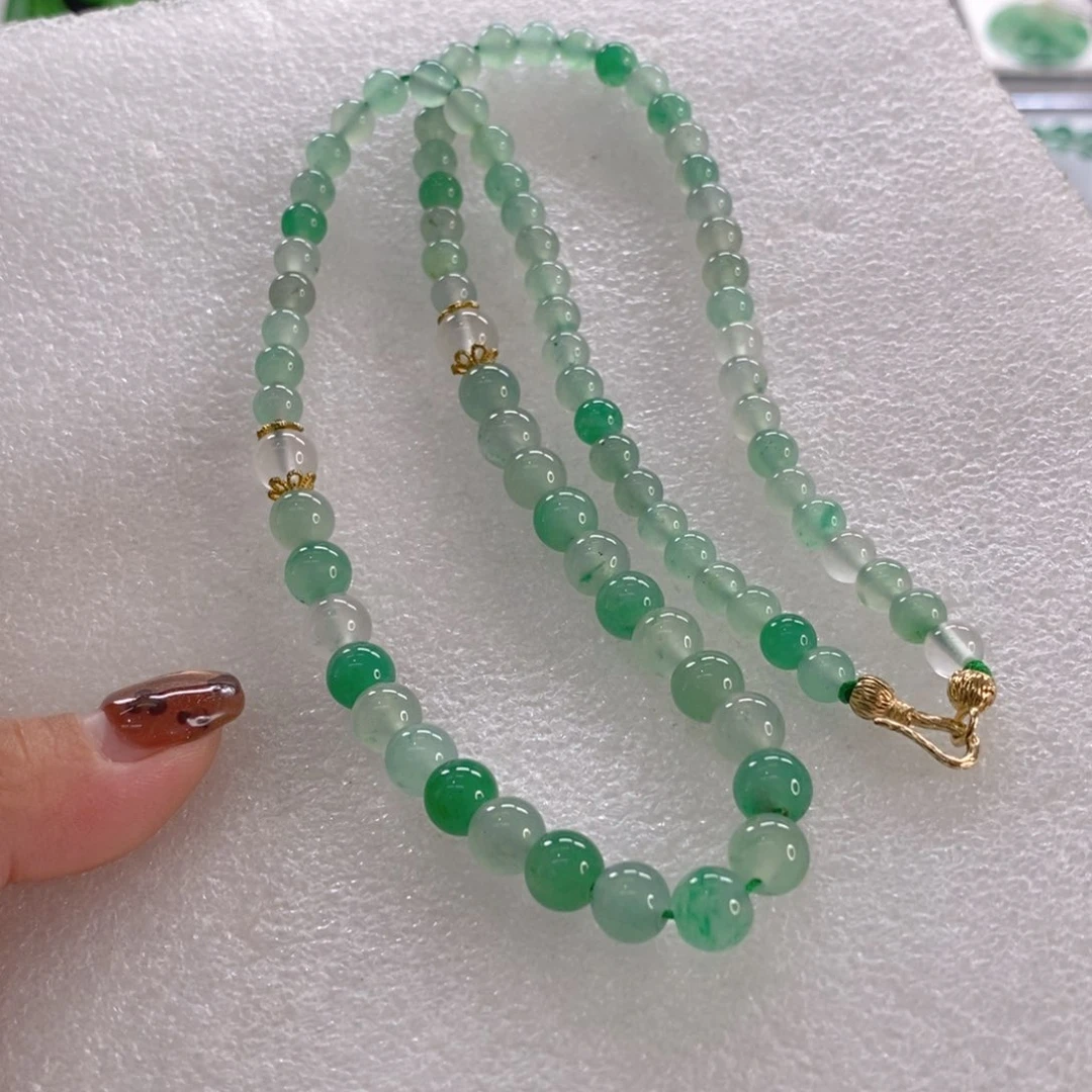 石英质玉未镶嵌颈饰