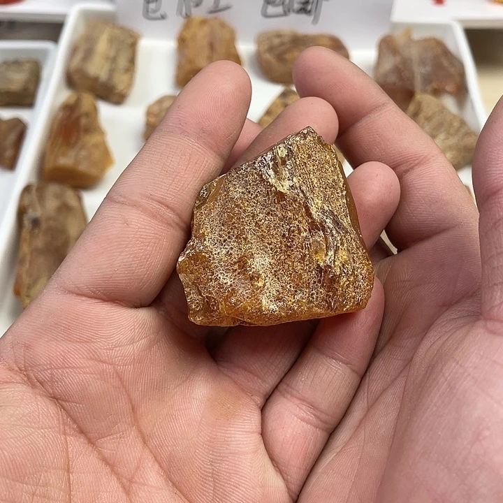 禾***子定制琥珀未镶嵌天然琥珀蜜蜡