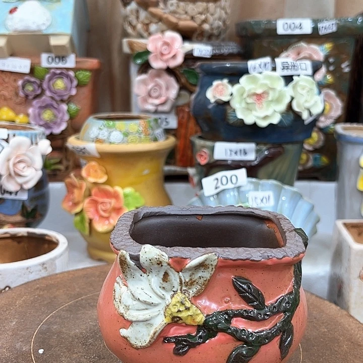 红陶粗陶花盆粗陶花盆