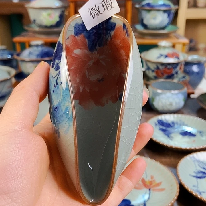 瓷片手工制作工艺精湛等