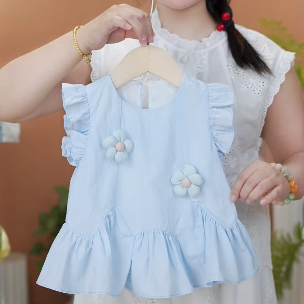 婴儿连衣裙夏装2025新款洋气宝宝公主裙周岁礼服夏季婴儿背心裙子