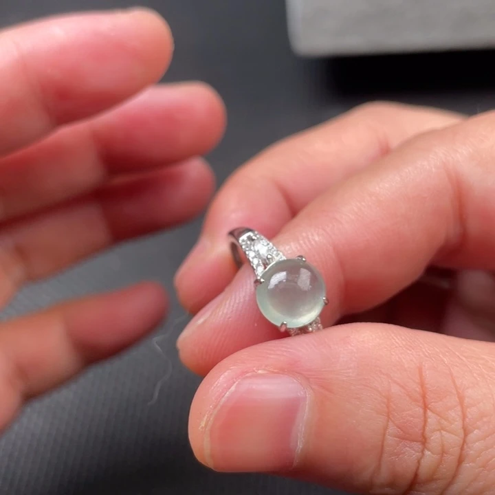 翡翠未镶嵌戒指缅甸天然翡翠