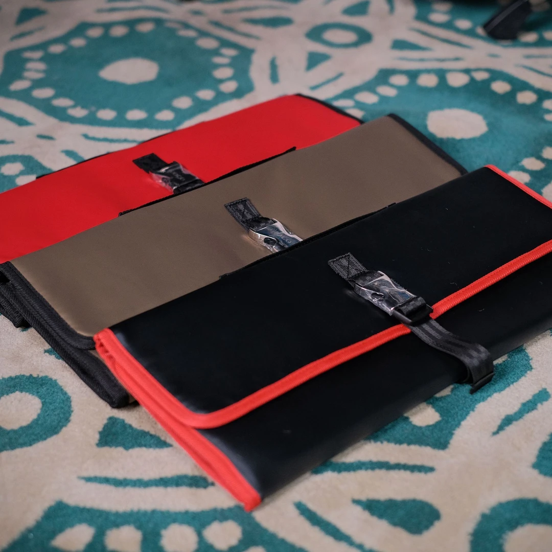 GIOCO 台湾聚击 鼓棒包 皮质 黑色红色金色 台产