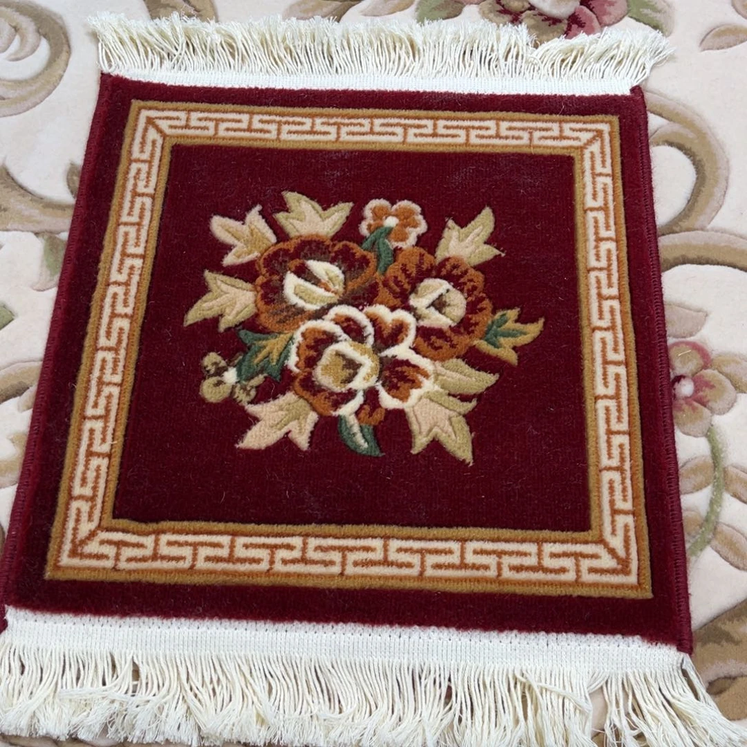 羊毛40×40纯羊毛特价坐垫