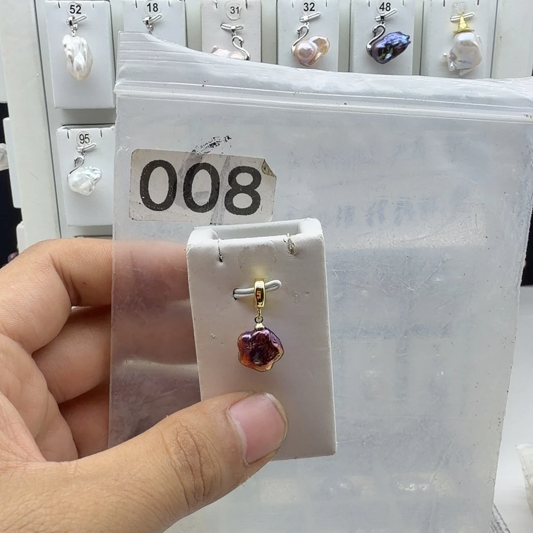 淡水珍珠颈饰合金