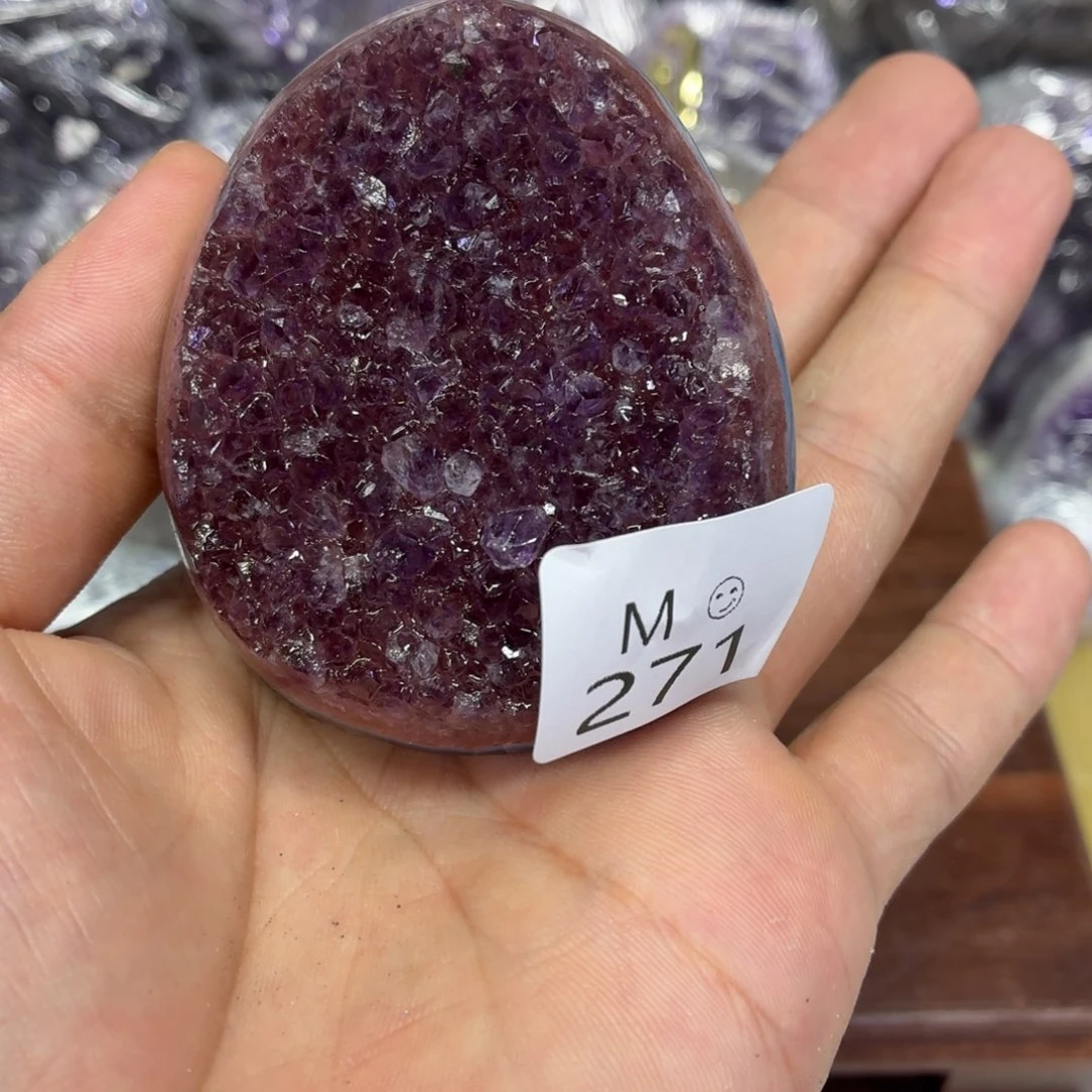 紫晶摆件未镶嵌水晶