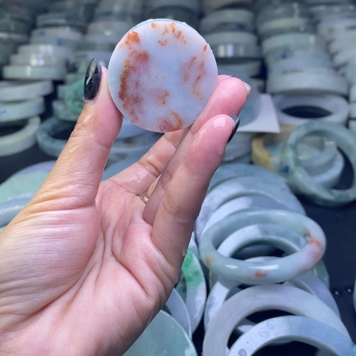 定制翡翠未镶嵌荔****马