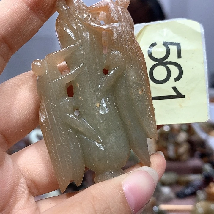 也***品颈饰未镶嵌和田玉