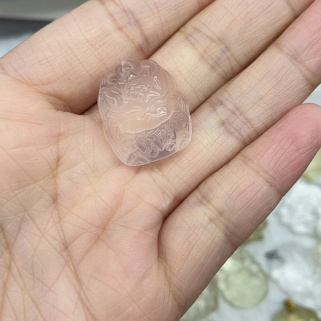 水晶吊坠配件未镶嵌