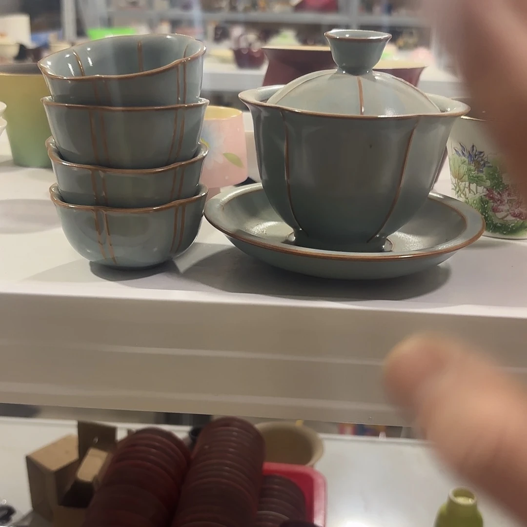 高温陶瓷茶壶茶杯盖碗等