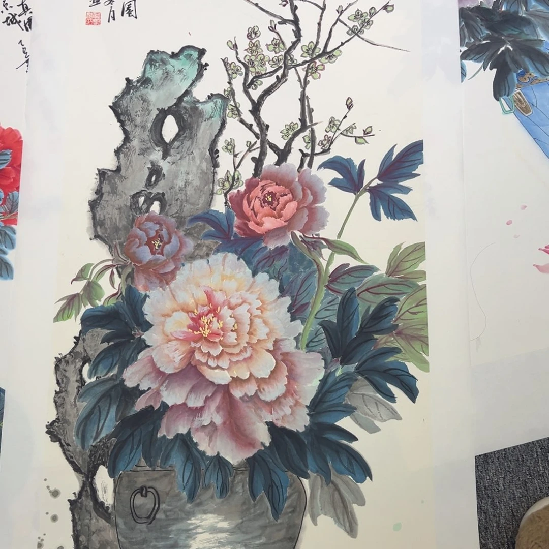 手绘作品全场放漏