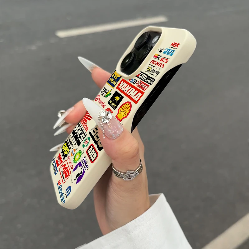 飞虎胜汽车标签适用iPhone16/15promax苹果手机壳14无边框13/12软