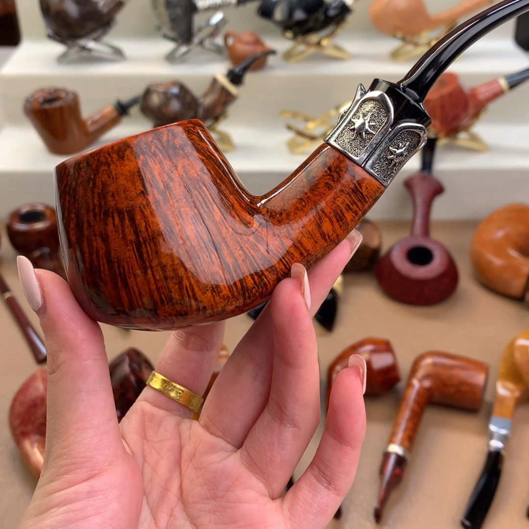 推***叔高品质石楠木烟斗
