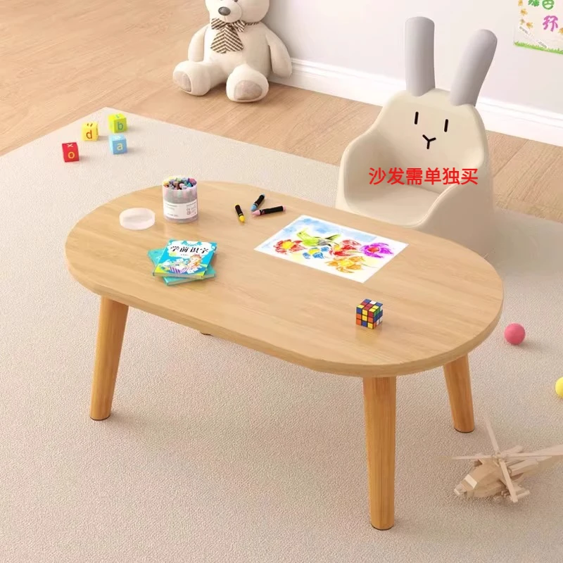 儿童学习桌花生桌宝宝玩具桌幼儿园学生写字桌家用桌子早教小书桌