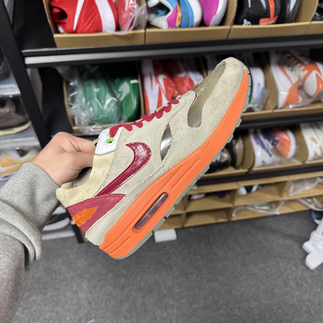 90新 MM6 44码 air max1 死亡之吻 无原盒 小开胶