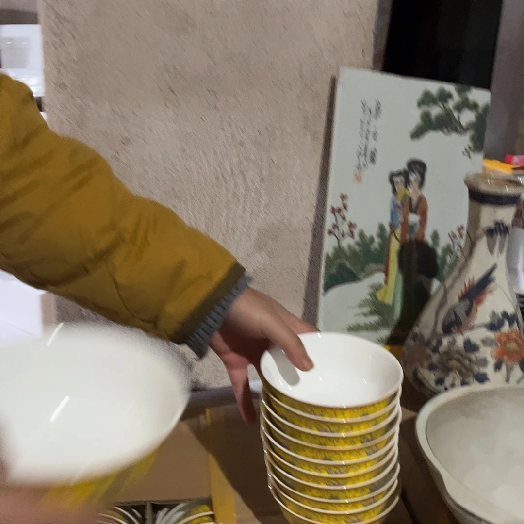 陶其他景德镇瓷器餐具十个一组