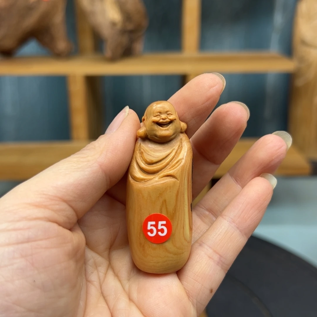 用***9木崖柏木摆件手把件