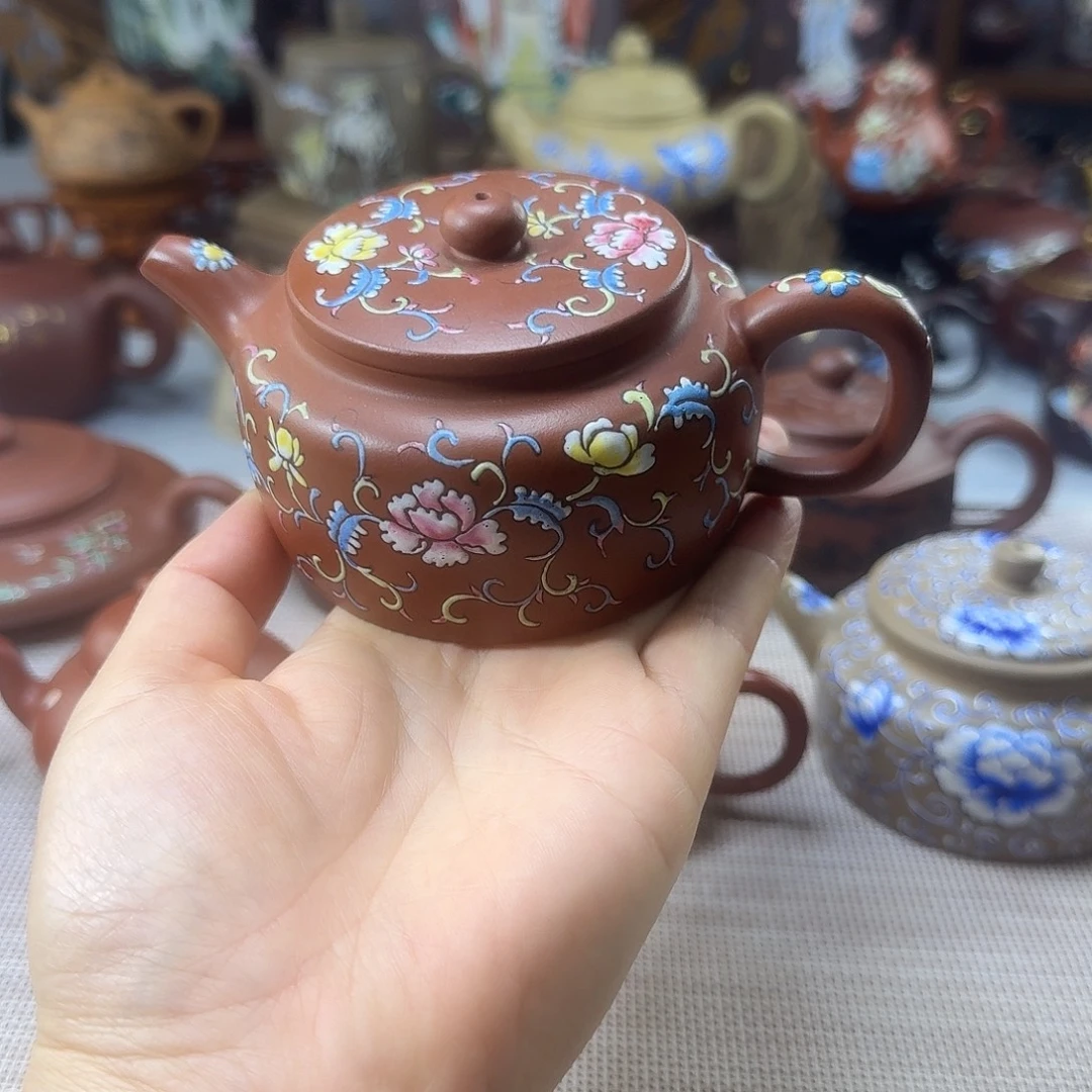 紫砂茶壶123566789微信微瑕