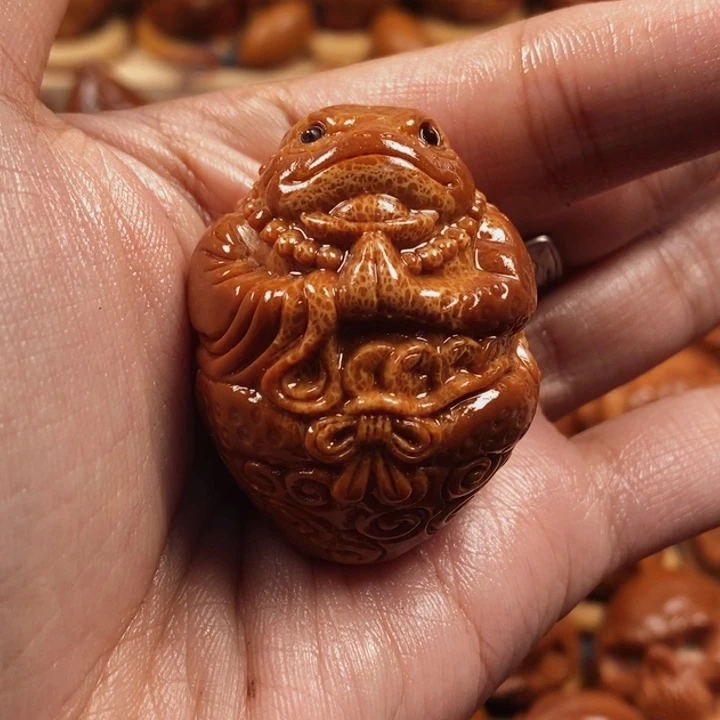 橄榄核手串/手链单颗蟾仙