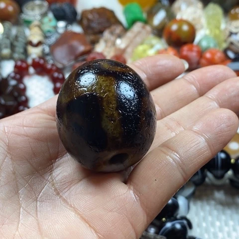 梦***玛瑙/玉髓未镶嵌挂件