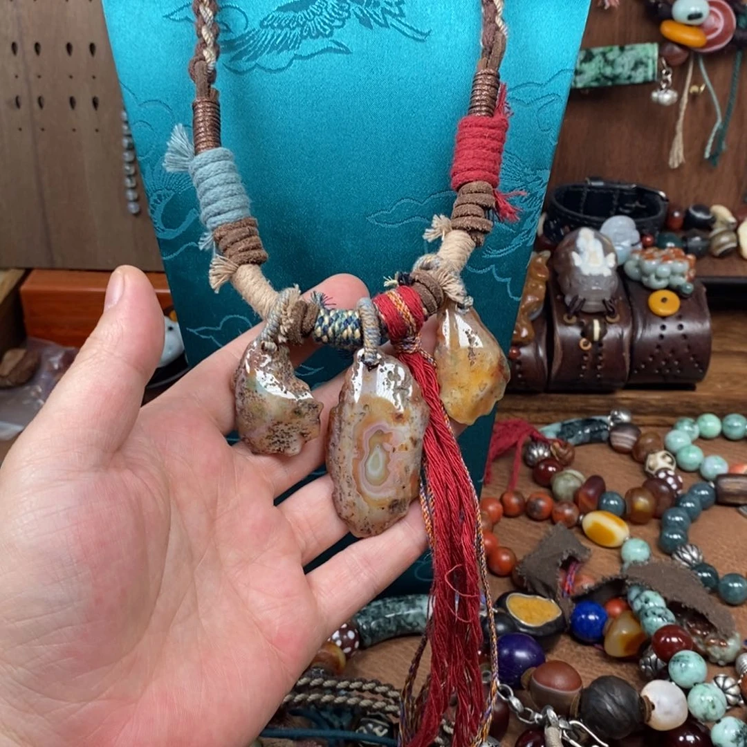 玛瑙/玉髓手链未镶嵌