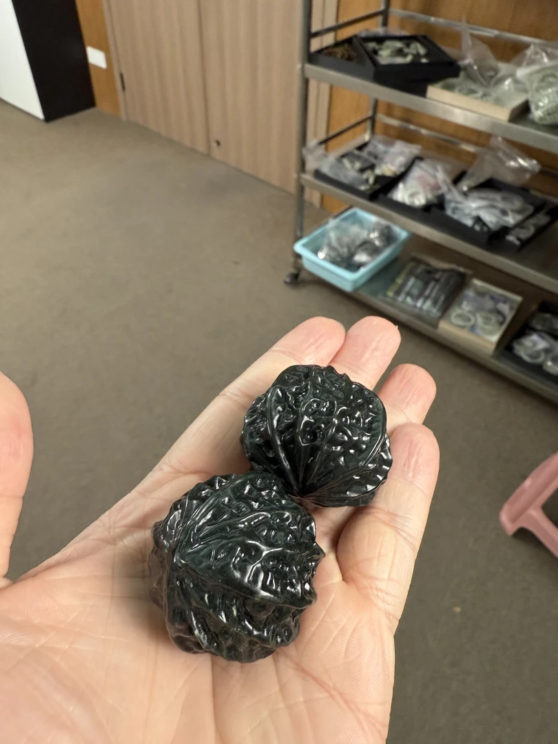 老王珠宝 和田玉 青玉 核桃