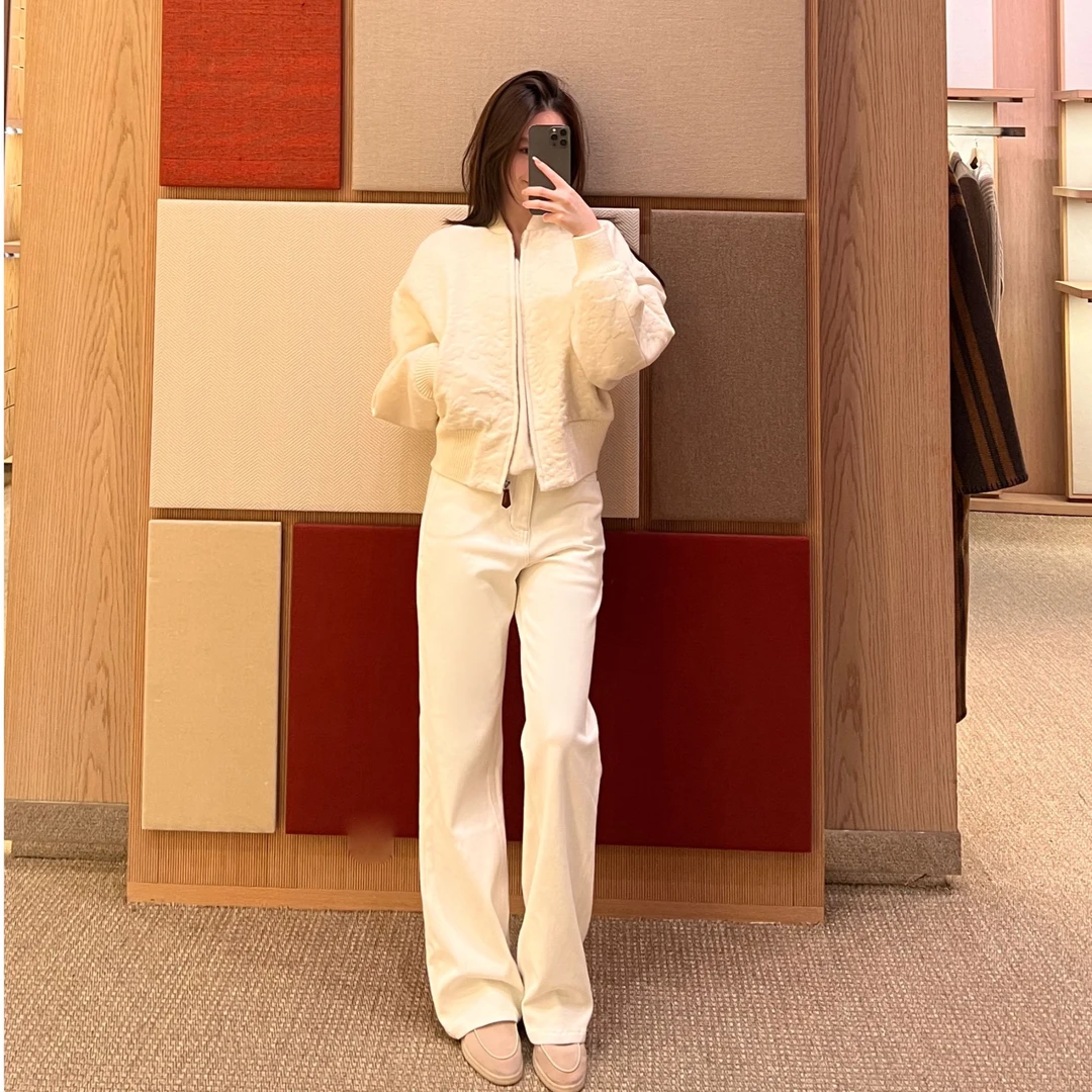 Edéndew 人生白牛 秋冬【加绒款】 显瘦不拖沓的直筒微喇好版型