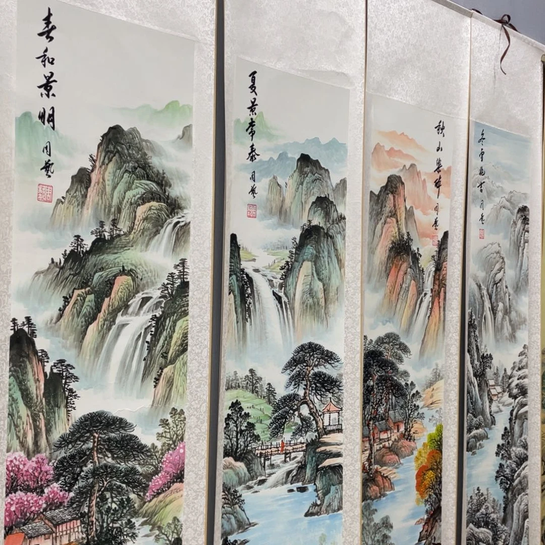 国画老师手笔手绘作品w