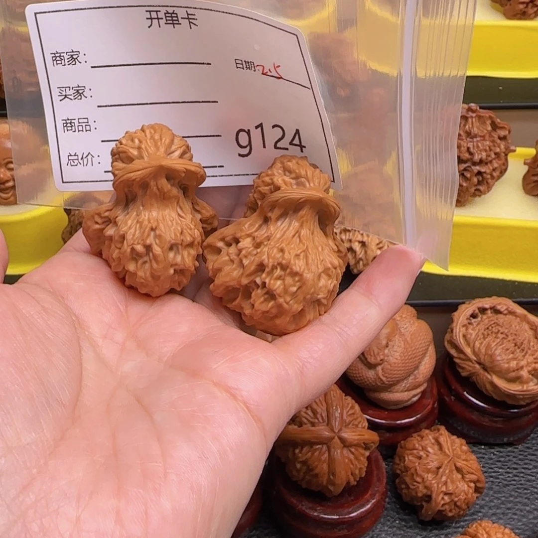 猴头核桃把件雨***?文玩