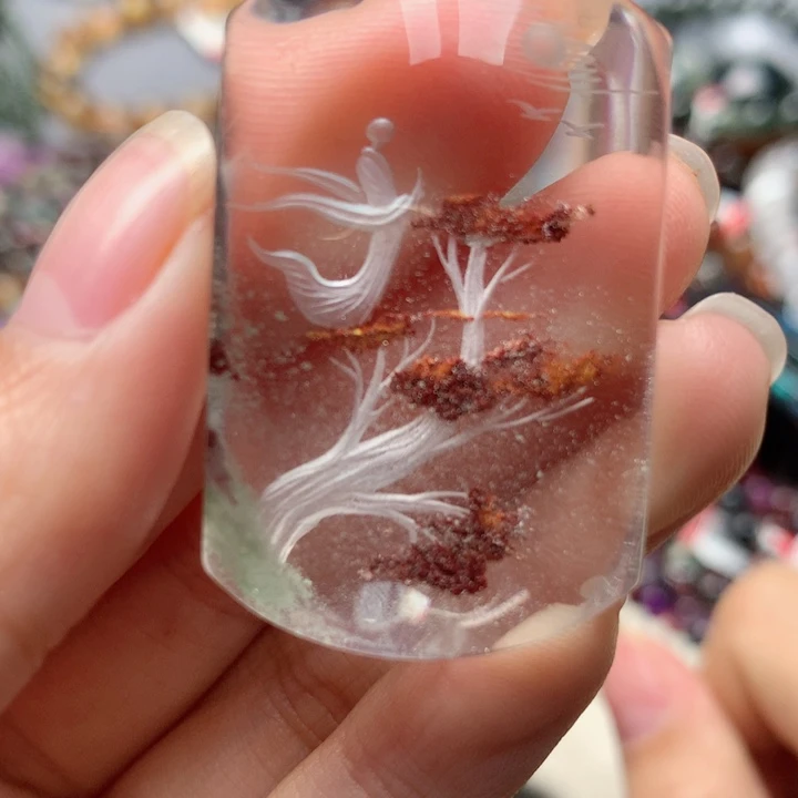 水晶吊坠(不含链)未镶嵌