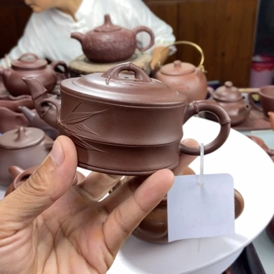 紫砂茶壶我们都是好孩子