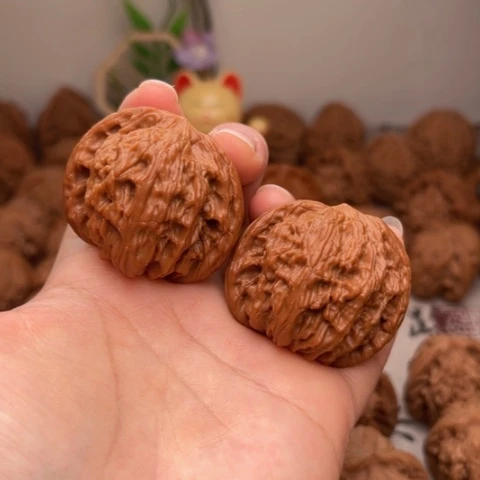 吊坠文玩核桃41全品磨盘狮子头