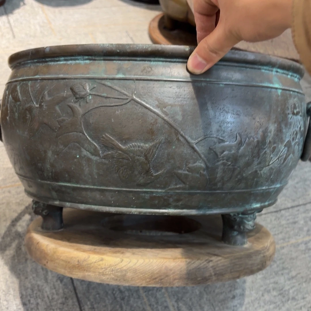 古***音瓷片非常好用漂亮的茶具