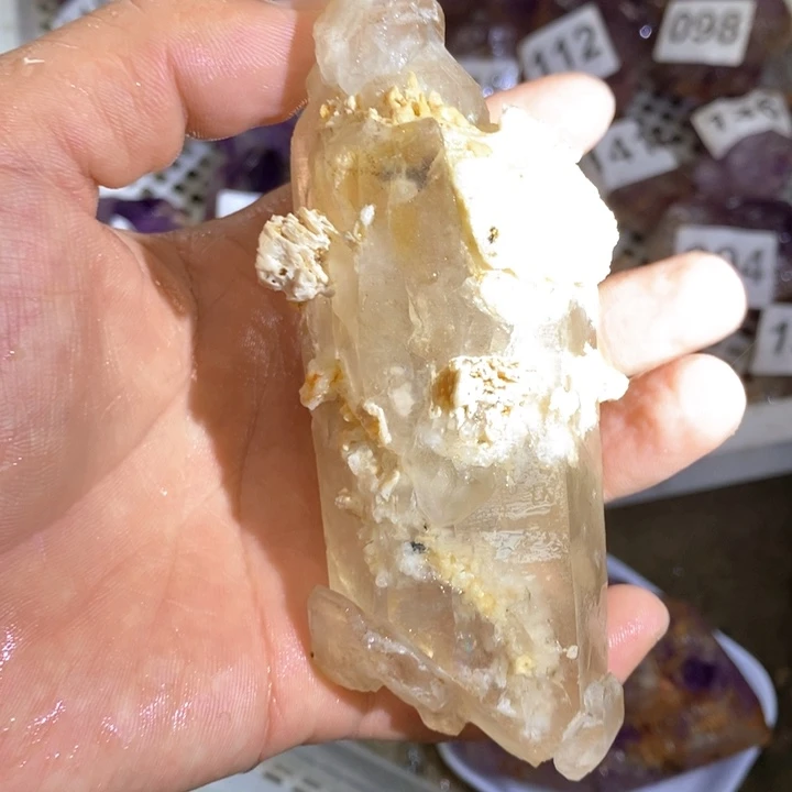 珠宝半成品水晶未镶嵌