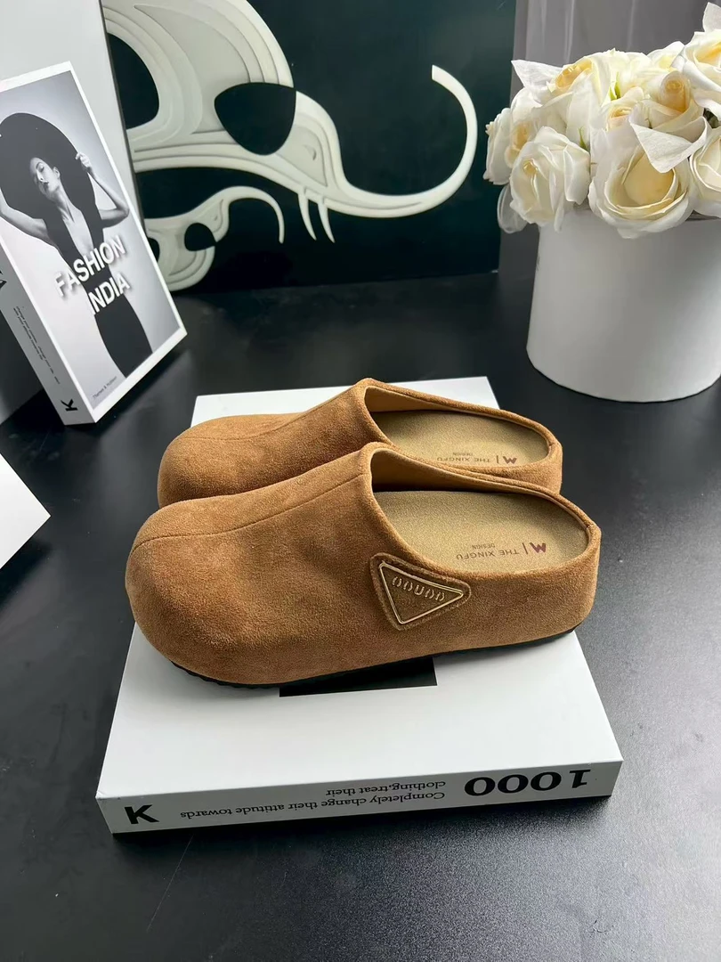 森系复古圆头单鞋女2025春季新款平底休闲丑萌勃肯鞋玛丽珍3cm