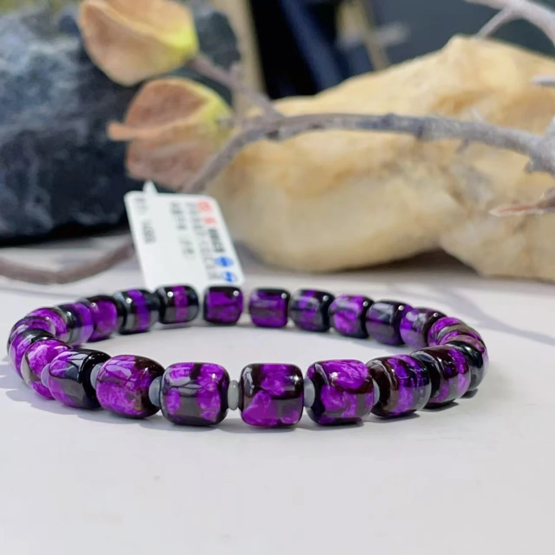 舒俱来高阶火焰红丝绒单圈手串/AZB4898（赤艳）