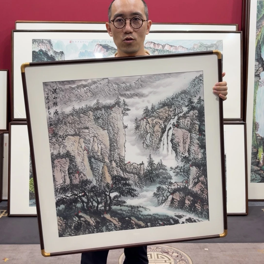 国画带框80/80尺寸