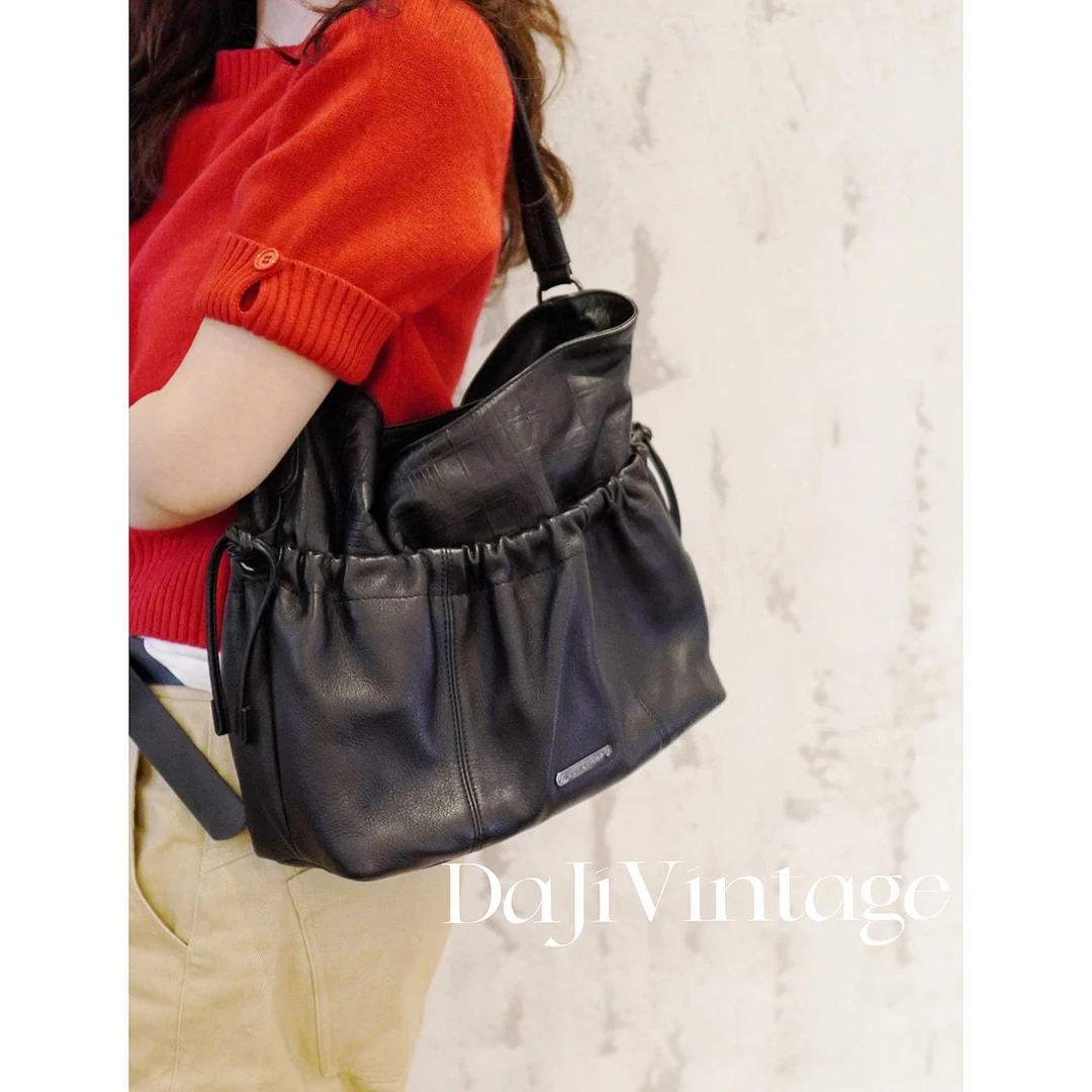 95新 BURBERRY/博柏利 大吉中古/Burberry黑色福袋单肩包