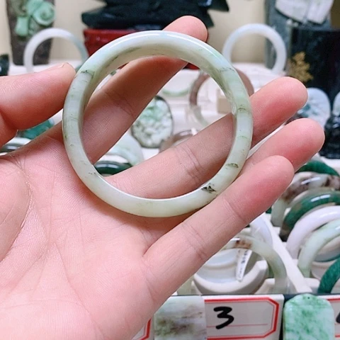 未镶嵌独山玉手镯安*儿