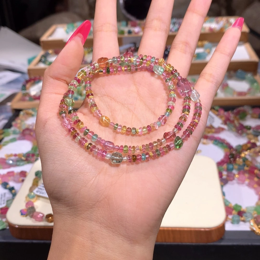 未镶嵌多样性发货其一碧玺