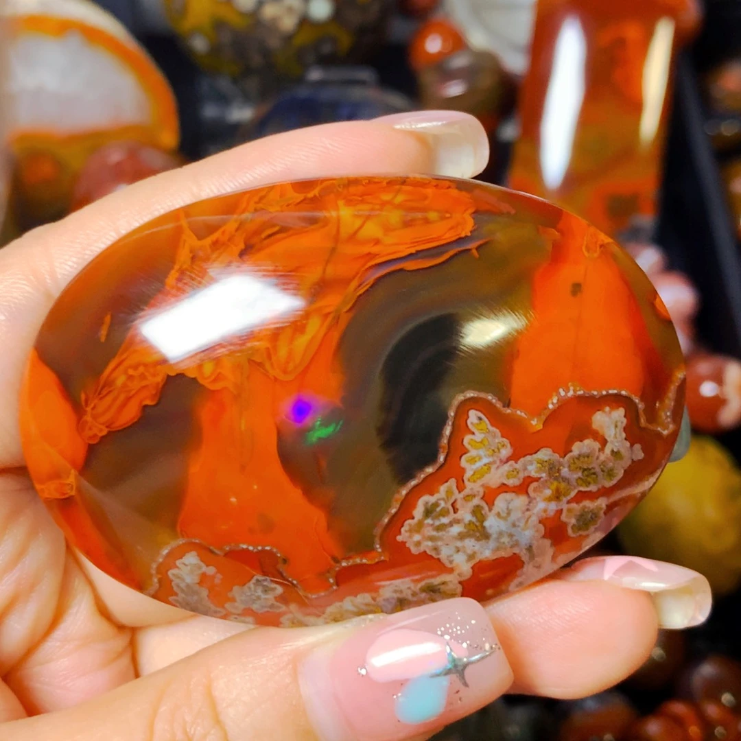 玛瑙/玉髓玛瑙未镶嵌正****化