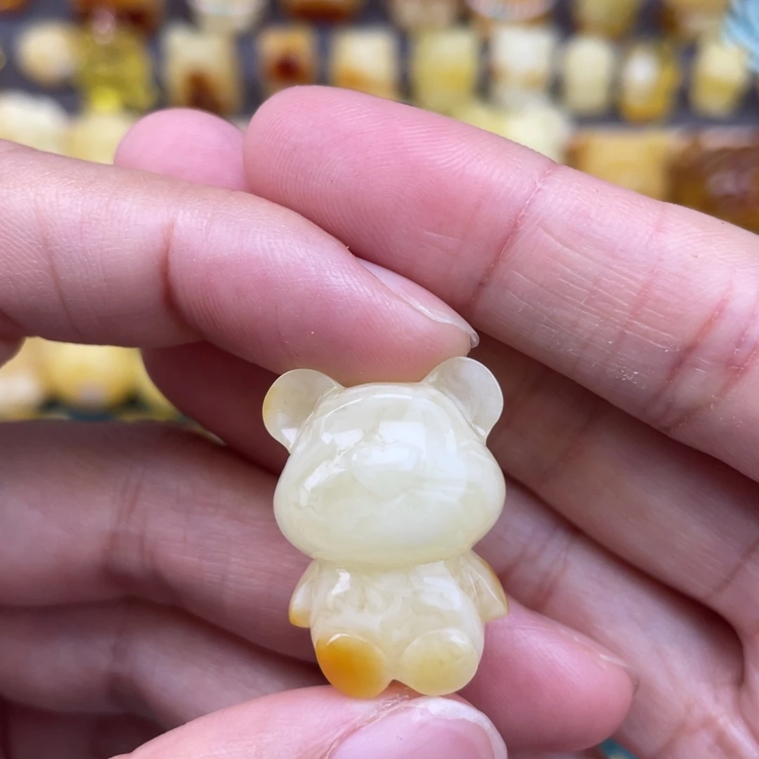 裸石琥珀未镶嵌蜜蜡